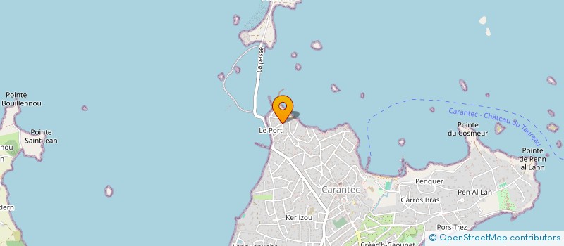 localisation de l'entreprise CARANTEC CULTURE  CARANTEC