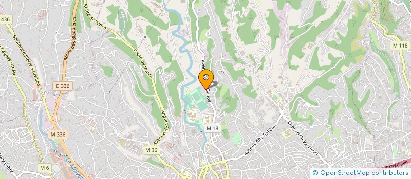 localisation de l'entreprise CARAPHIL à CAGNES-SUR-MER