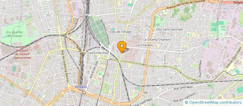 localisation de l'entreprise CARAR à ORLEANS