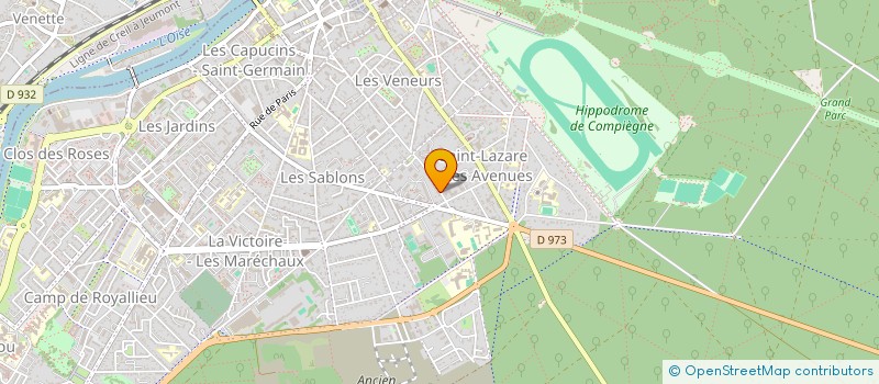 localisation de l'entreprise CARARITON  COMPIEGNE