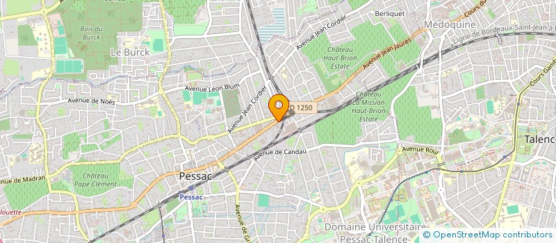 localisation de l'entreprise CARASCO à PESSAC