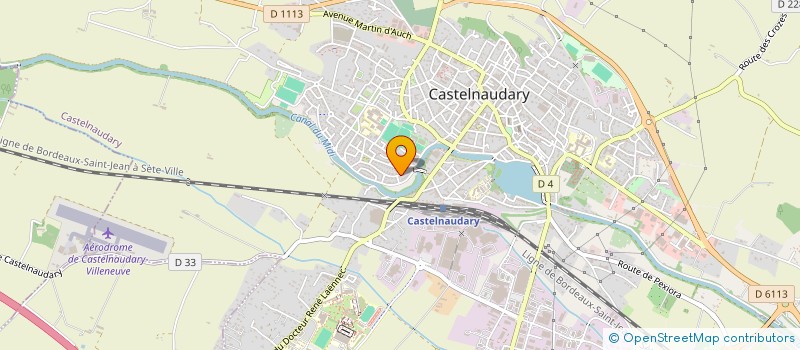 localisation de l'entreprise CARASTEF  CASTELNAUDARY