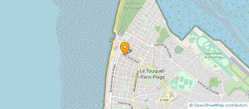 localisation de l'entreprise CARAT BOUTIQUE à LE TOUQUET-PARIS-PLAGE