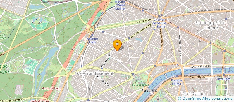 localisation de l'entreprise CARAT INTERNATIONAL REALTY à NEUILLY-SUR-SEINE