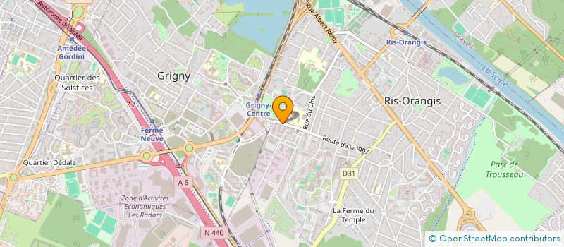 localisation de l'entreprise CARAT SECURITY à RIS-ORANGIS