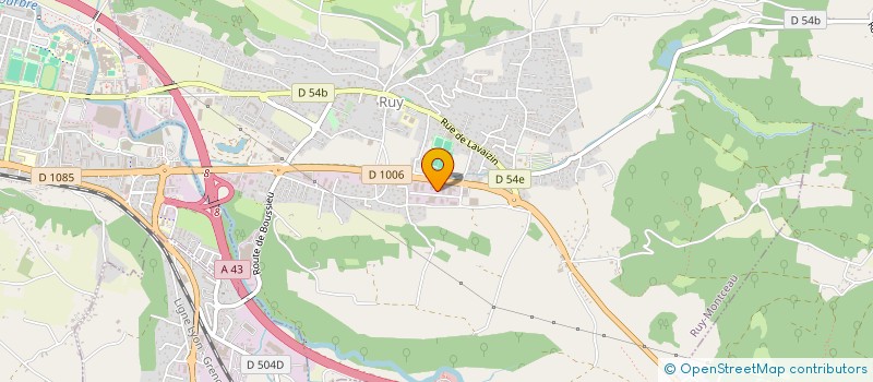 localisation de l'entreprise CARATECH-MS  RUY-MONTCEAU