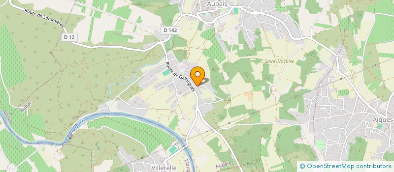 localisation de l'entreprise CARATERRA MEDITERRANEE à AUBAIS