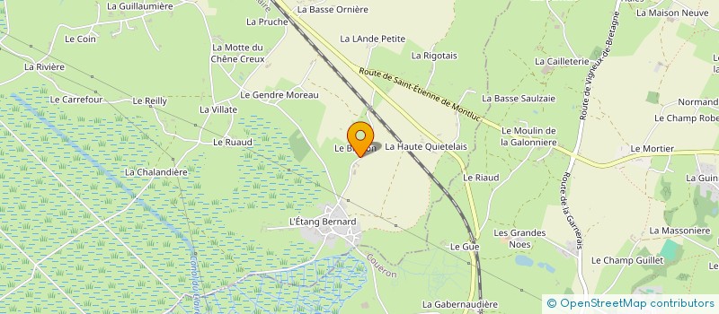 localisation de l'entreprise CARATIL  SAINT-ETIENNE-DE-MONTLUC