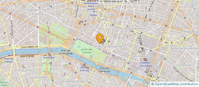 localisation de l'entreprise CARATIME FRANCE à PARIS