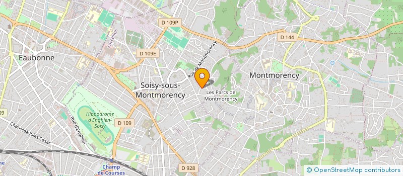 localisation de l'entreprise CARATPROM à SOISY-SOUS-MONTMORENCY