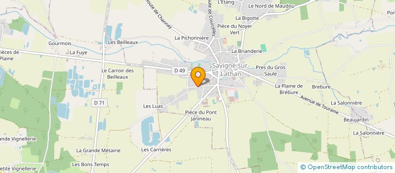 localisation de l'entreprise CARAUTO  BERNAY