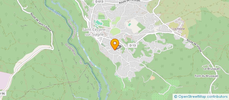 localisation de l'entreprise CARAUTOS LONGO à GRASSE