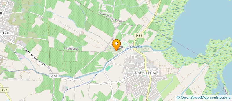 localisation de l'entreprise CARAVA AGUA DULCE  SAINT-NAZAIRE