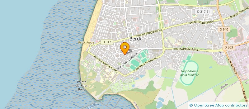 localisation de l'entreprise CARAVAN CIRCUS à BERCK