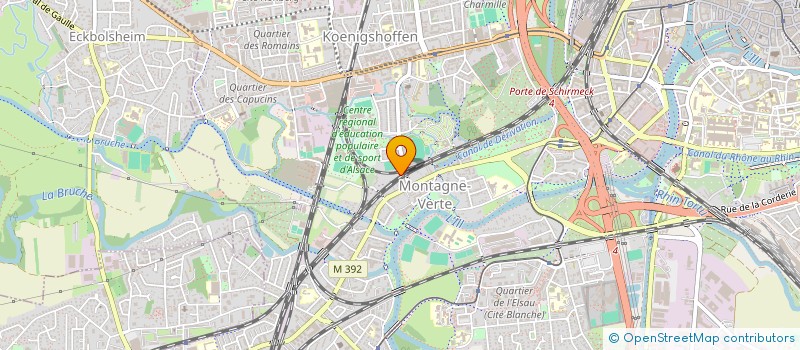 localisation de l'entreprise CARAVANE à STRASBOURG