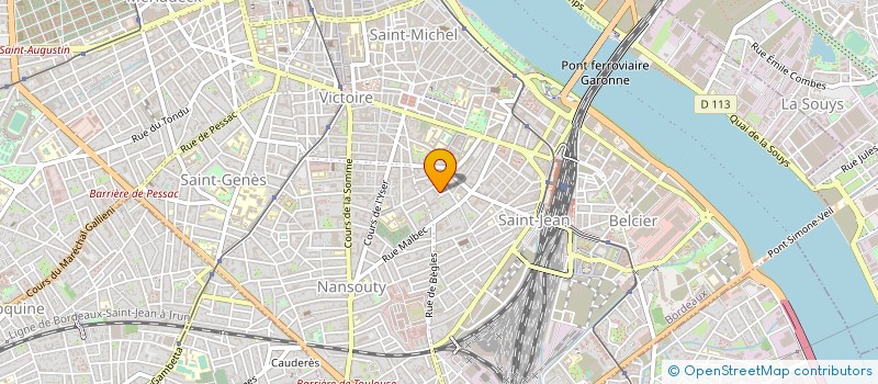 localisation de l'entreprise CARAVANE EUROPEENNE à BORDEAUX