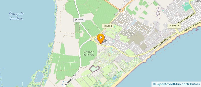 localisation de l'entreprise CARAVANE TECHNIC SERVICE  VALRAS-PLAGE