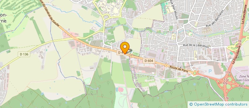 localisation de l'entreprise CARAVANES ROUERGUE AQUITAINE à LA QUEUE-EN-BRIE