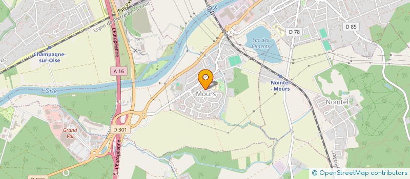 localisation de l'entreprise CARAVANING CLUB DES ABLETTES  MOURS