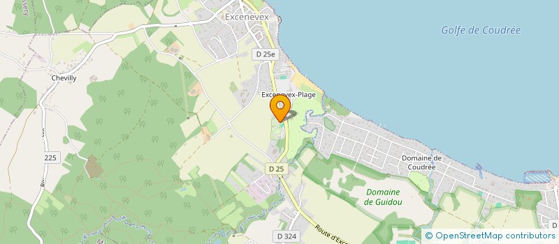 localisation de l'entreprise CARAVANING DU COL VERT à EXCENEVEX