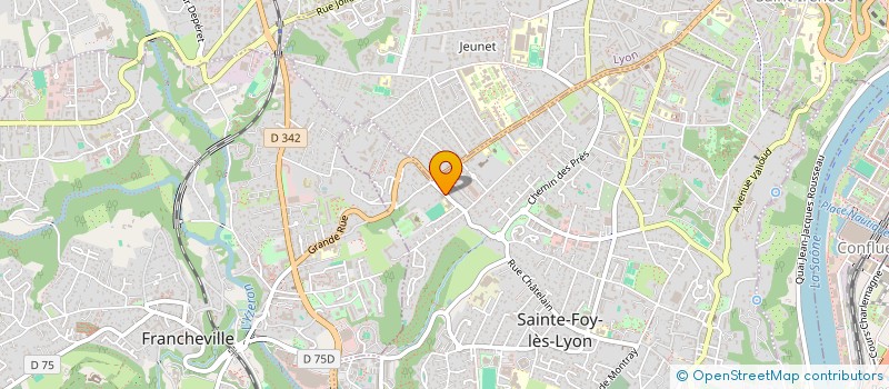 localisation de l'entreprise CARAVANSERAIL à SAINTE-FOY-LES-LYON