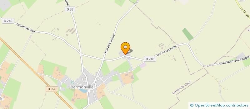 localisation de l'entreprise CARAVEL CREATION  VALLIQUERVILLE