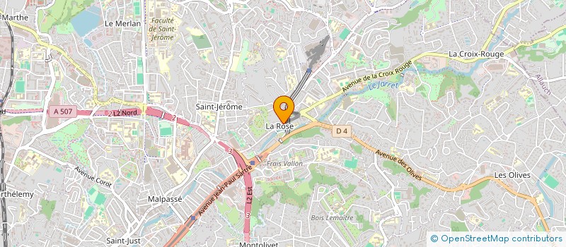 localisation de l'entreprise CARAVELLE à MARSEILLE