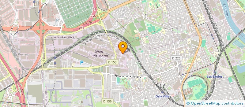 localisation de l'entreprise CARAVELLE CAPITAL  ORLY