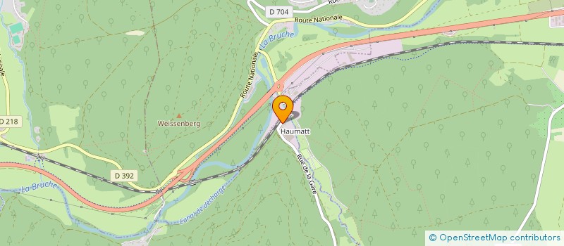 localisation de l'entreprise CARAVIS  MOLLKIRCH