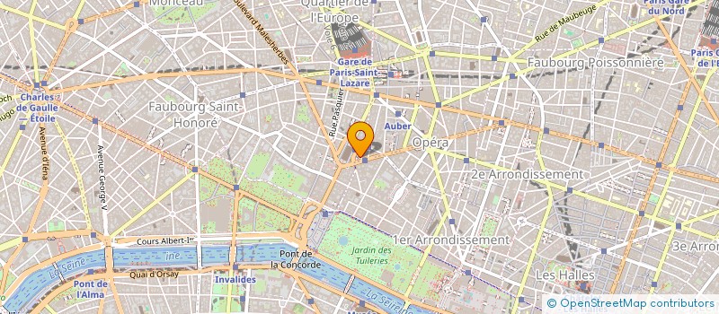 localisation de l'entreprise CARAWAY AIRCRAFT LEASING SARL à PARIS