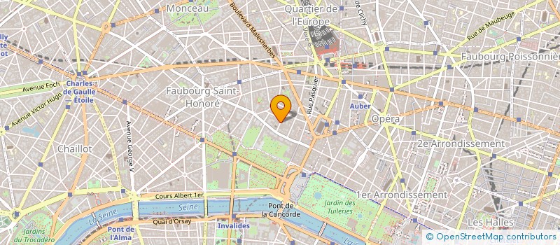 localisation de l'entreprise CARAX à PARIS