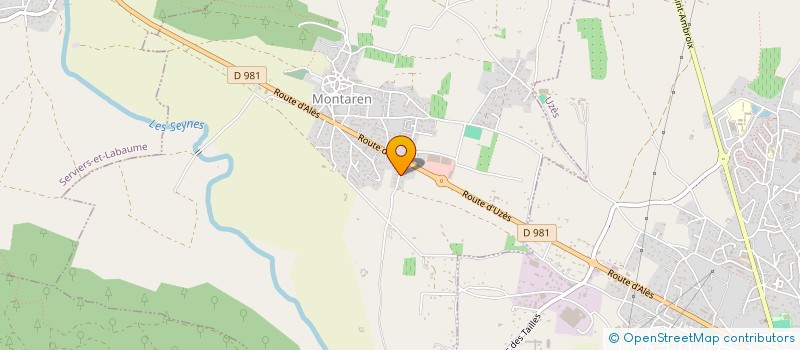 localisation de l'entreprise CARAY 77  LEGUEVIN