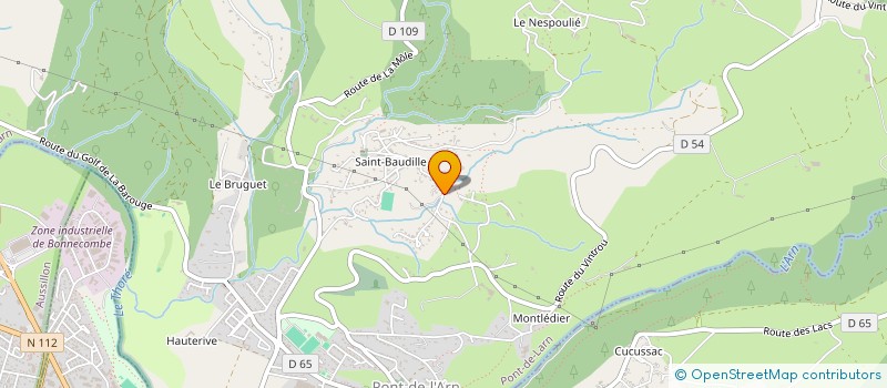 localisation de l'entreprise CARAYOL T.P à PONT-DE-LARN