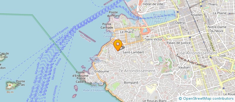 localisation de l'entreprise CARAZ à MARSEILLE