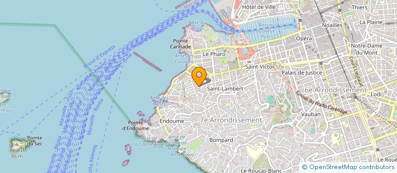 localisation de l'entreprise CARAZ à MARSEILLE