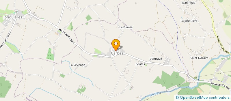 localisation de l'entreprise CARBES LOISIRS  CARBES