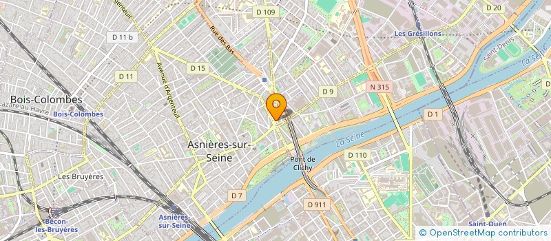 localisation de l'entreprise CARBEST à ASNIERES-SUR-SEINE