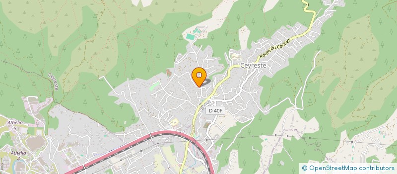 localisation de l'entreprise CARBET à CEYRESTE