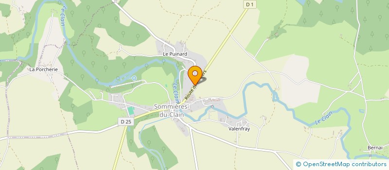 localisation de l'entreprise CARBIA  SOMMIERES-DU-CLAIN