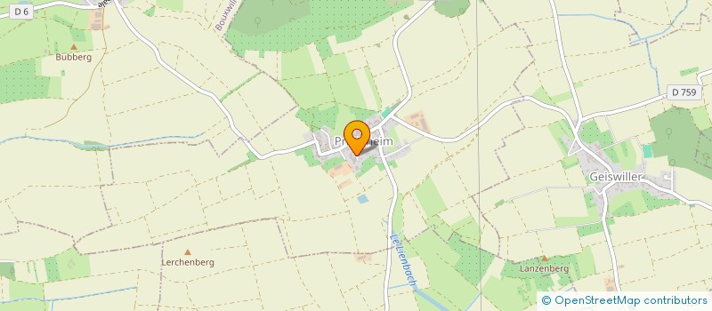 localisation de l'entreprise CARBIENER ENERGIE  PRINTZHEIM