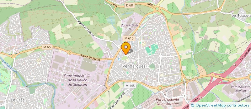 localisation de l'entreprise CARBIKE à VENDARGUES