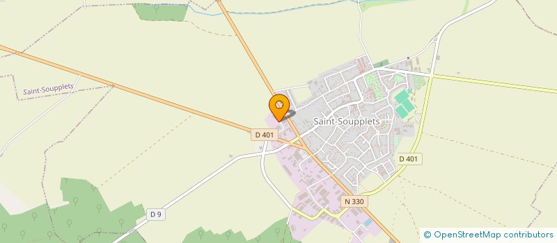 localisation de l'entreprise CARBIONIC SYSTEME à SAINT-SOUPPLETS