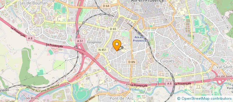 localisation de l'entreprise CARBO  AIX-EN-PROVENCE