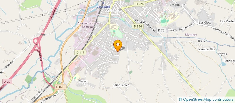 localisation de l'entreprise CARBO  SAINT-CIRQ