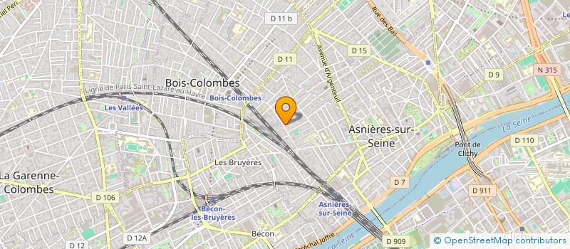 localisation de l'entreprise CARBO  ASNIERES-SUR-SEINE