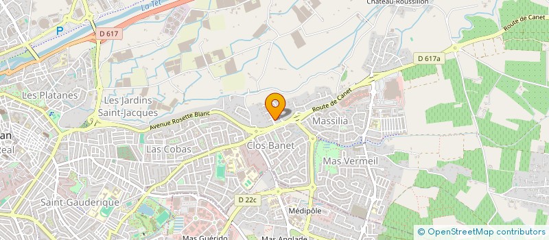 localisation de l'entreprise CARBO & CO à PERPIGNAN