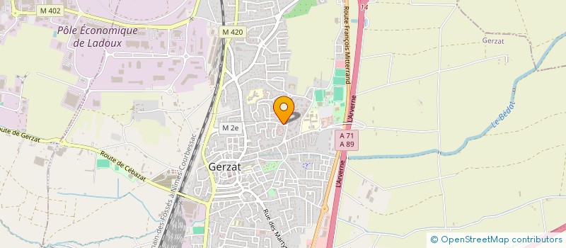 localisation de l'entreprise CARBOGEN AMCIS REAL ESTATE à SAINT-BEAUZIRE