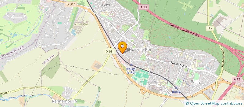 localisation de l'entreprise CARBOGEO LB1 à NOISY-LE-ROI