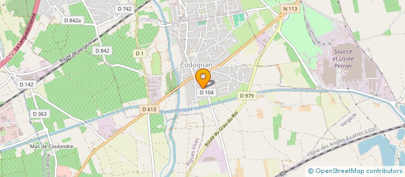 localisation de l'entreprise CARBOGRIS à PEYRILHAC