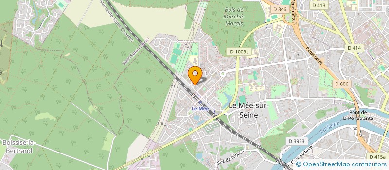 localisation de l'entreprise CARBOLOC  LE MEE-SUR-SEINE